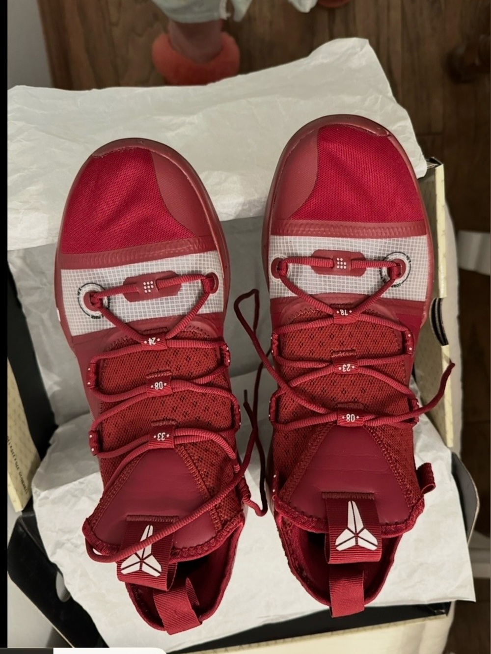 Nike Kobe A.D. Exodus TB Team Red men’s Nikes. New without tags in box